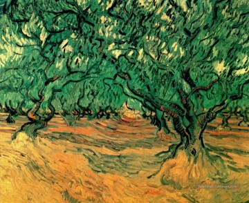 Oliviers Vincent van Gogh Peinture à l'huile
